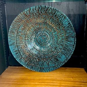 Plate for decoration really beautiful glass